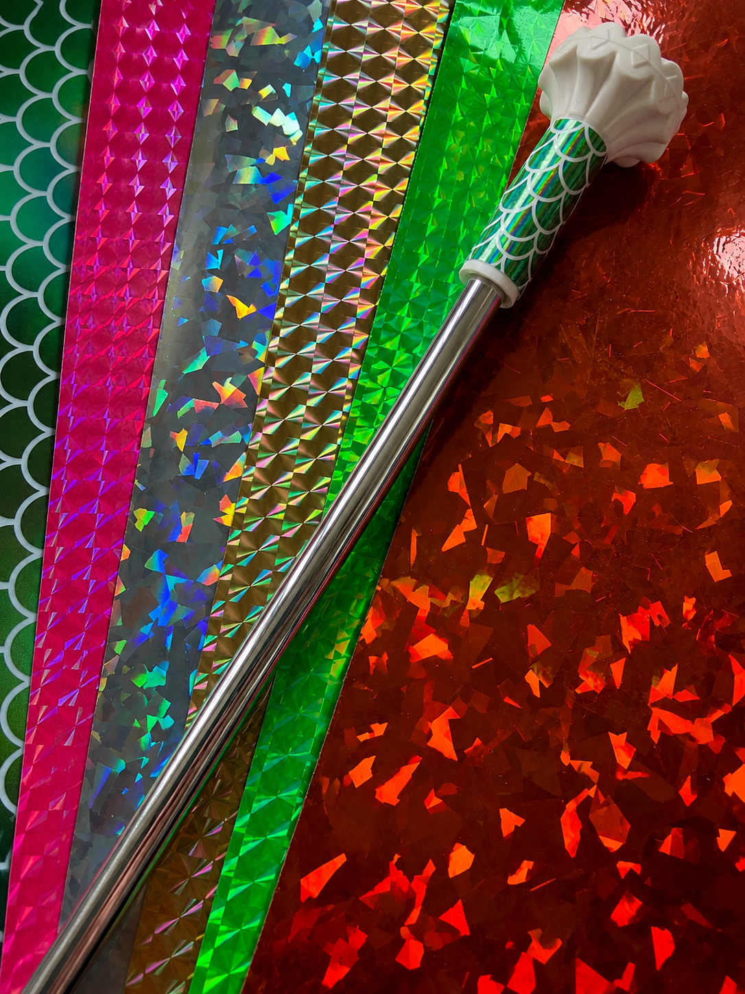Holographic Baton Decorative Halo