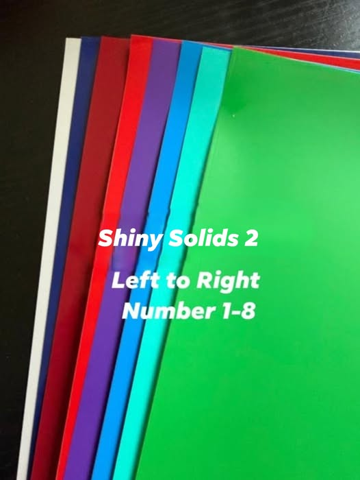 Shiny Solids Baton Decorative Wrap