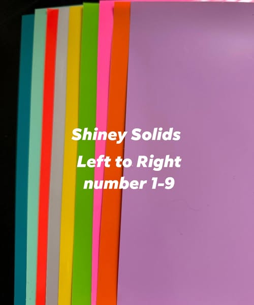Shiny Solids Baton Decorative Wrap